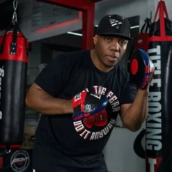 TITLE Boxing Speed Mitt -Boxing Equipment Store title boxing speed mitt black red blue 5