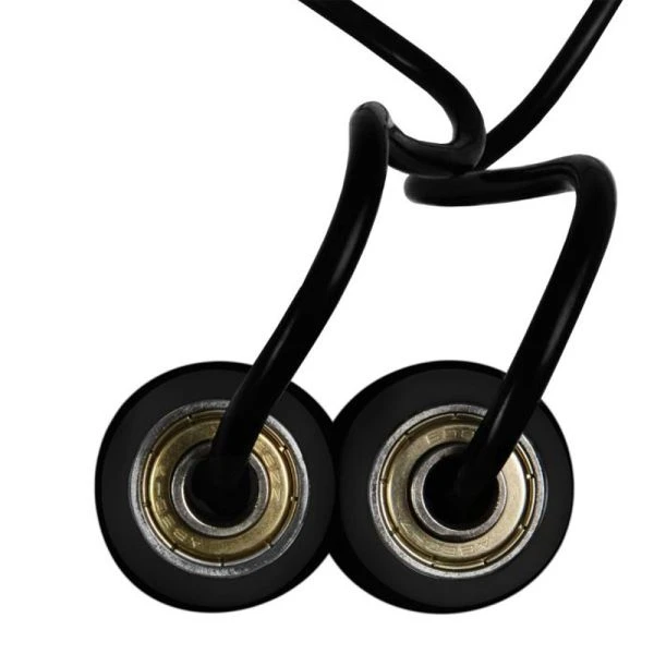 TITLE Weighted Plastic Speed Rope 2 TITLE Weighted Plastic Speed Rope - Image 2