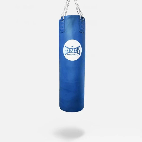 Geezers Elite Pro Traditional Impact Leather Punch Bag - 4ft 1 Geezers Elite Pro Traditional Impact Leather Punch Bag - 4ft