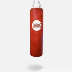 Geezers Elite Pro Traditional Impact Leather Punch Bag - 4ft 5 Geezers Elite Pro Traditional Impact Leather Punch Bag - 4ft -Boxing Equipment Store traditional 4ft red