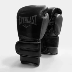Everlast Powerlock2 Pro Training Boxing Gloves - Hook & Loop -Boxing Equipment Store velcro black