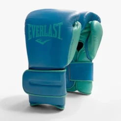 Everlast Powerlock2 Pro Training Boxing Gloves - Hook & Loop -Boxing Equipment Store velcro blue 1